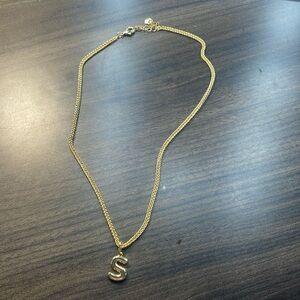 S necklace